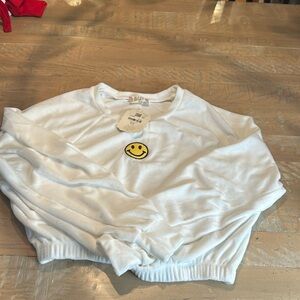 White Altar’d State Cropped Hoodie